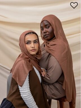 Vela Toasted Pecan Double Modal Hijab (Caramel/Tan Hijab) New With Tags